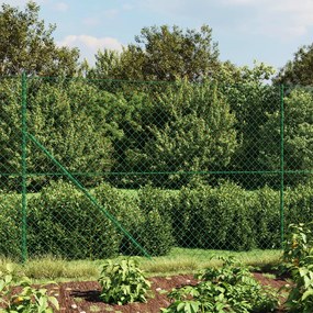 Recinzione A Rete Verde 1,4x10 M /