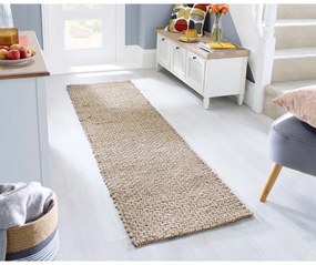 Tappeto in juta colore naturale 60x150 cm Sol - Flair Rugs