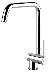 Miscelatore Cucina Monocomando sottofinestra con Canna Girevole Abbattibile Cromo Oxygene 50311 Gessi