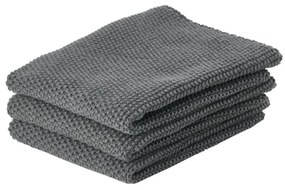 Set di 3 asciugamani in cotone 27x27 cm - Zone