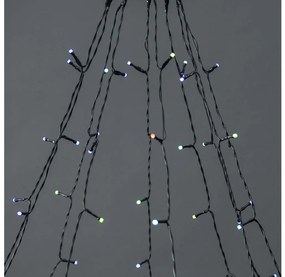 Nedis WIFILXT01C180 - Tenda natalizia LED RGB 240xLED/11 funzioni 8m IP65 Wi-Fi Tuya