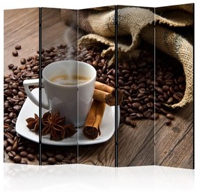 Paravento  Star anise coffee II [Room Dividers]  Colore ---, Dimensioni e Misure 225x172