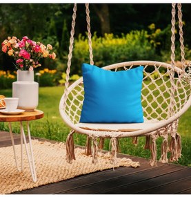 Cuscino da giardino impermeabile 50x50 cm blu chiaro