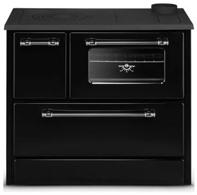 Cucina A Legna Stufa 9 Kw Nera Beatrice L87xP51xH79 Ecodesign 4 Stelle