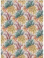 Osborne & Little Carta da parati Paloma - Gold/ Emerald/ Fuchsia