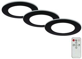 Briloner - SET 3x Lampada LED dimmerabile da bagno LED/4,8W/230V IP44