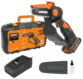 Motosega a batteria WORX Powershare WP342E.M 20V barra da 12 cm, 1 batteria inclusa