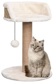 Albero per gatti con palo tiragraffi 49 cm in giunco