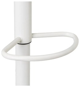 Sgabelli da bar bianchi ad altezza regolabile in similpelle in set di 2 (altezza seduta 72 cm) - Casa Selección