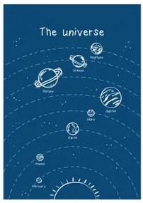 Poster Luminoso (70x50 Cm) Esttels The Universe - Sklum