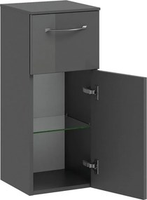Estensione per mobile da bagno Solitaire bianco L 30 x H 73 x P 22 cm