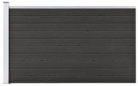 Pannello Di Recinzione İn Wpc 175x105 Cm Grigio /