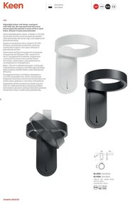 Redo 01-3763 - Applique a LED KEEN LED/6W/230V CRI 90 3000K bianco