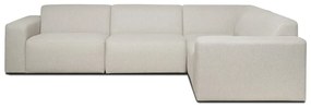 Divano con penisolare beige (angolo destro) Roxy - Scandic