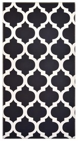 Tappeto Elisabeth in bianco e nero, 80 x 150 cm Geo - Vitaus