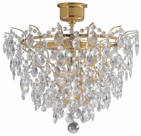 Lampada da soffitto in oro Luxy, ø 48 cm Rosendal - Markslöjd