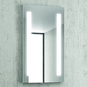 Specchio bagno rettangolare 50x90cm a led KAM-1392 - KAMALU
