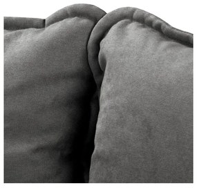 Divano grigio scuro 193 cm Beata - Ropez