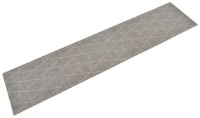Tappeto Da Cucina Lavabile Rombi 60x300 Cm Velluto /