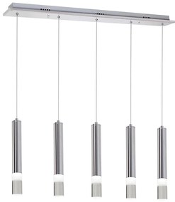 Lampadario LED a sospensione con filo ICE 5xLED/5W/230V