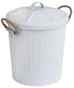 Cestino in acciaio inox bianco Gara - Wenko