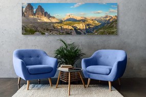 Quadro su tela – Vista spettacolare dalle montagne