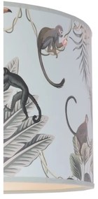 Duolla - Lampada da tavolo MONKEYS 1xE14/15W/230V diametro 12,5 cm