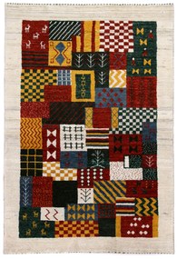 Rizbaft Tappeto 100x150 (Iran) Annodato A Mano