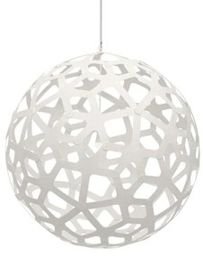 David Trubridge - Coral Lampada a Sospensione Ø120 Bianco 2 Lati David Trubridge