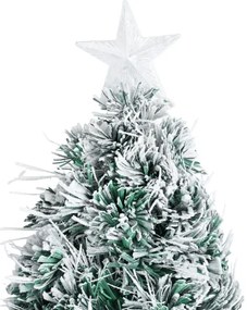 Aigostar - Albero di Natale LED da esterno 165xLED/6W/230V/8 funzioni 150cm IP44 bianco caldo