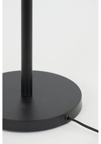 Lampada da terra con piedistallo nero opaco 148,5 cm Washington - Light &amp; Living