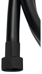 Sapho - Flessibile per doccia SOFTFLEX 200 cm, nero opaco