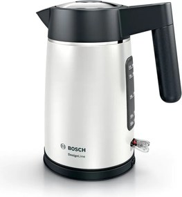 Bosch - designline bollitore elettrico 1,7 l 2400 w nero, silver