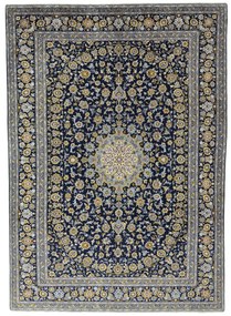 Kashan Tappeto persiano 300 x 420 Blu (Iran) Annodato A Mano