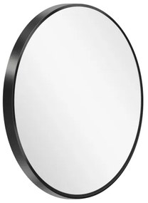 Globo B992545 - Specchio da parete Ø 60 cm, nero