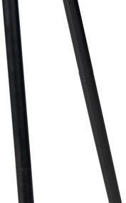 Lampada da terra Art Déco treppiede oro - Maro