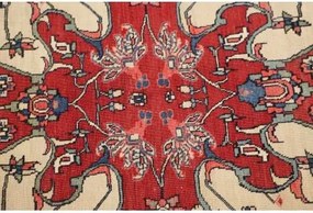 Antik Stilizzato Avorio Rosso 142x208 Cm