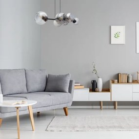 Lampadario a sospensione con filo LATIL 6xE27/60W/230V