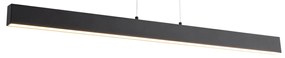 Lampada a sospensione nera con LED dimmerabile a 3 livelli 2700-4000K - Keane