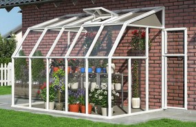 Giardini d’inverno in pannelli Sun Room di Palram - Canopia 2 x 3,24 m bianco