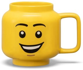 Tazza per bambini in ceramica gialla 530 ml Head - LEGO®