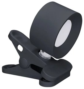 Solight WO68-B-LED Lampada ricaricabile dimmerabile 3in1 LED/4W/2000 mAh 3000/4000/6500K nero