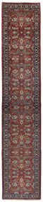 Sarouk Tappeto 90x440 Rosso (Iran) Annodato A Mano