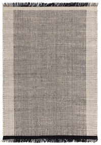 Tappeto in lana grigio tessuto a mano 120x170 cm Avalon - Asiatic Carpets