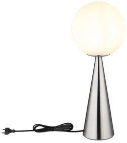 Globo 21031N - Lampada da tavolo PINPAL 1xE27/40W/230V cromo