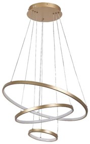 Rabalux 72349 - Lampadario dimmerabile a sospensione con cavo BELIZA LED/90W/230V 3000-6500K + telecomando