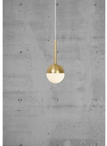 Nordlux - Lampadario su cavo CONTINA 1xG9/5W/230V ottone