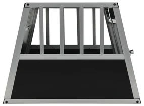 Trasportino per cani con doppia porta 89x69x50 cm