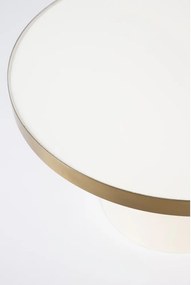 Tavolino rotondo in metallo ø 60 cm Glam – Zuiver