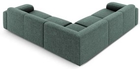 Divano angolare in colore petrolio (angolo variabile / a L) Molino - Micadoni Home